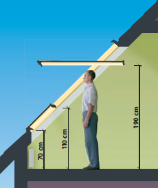 Windows With Raised Axis of Rotation With Lower Transom