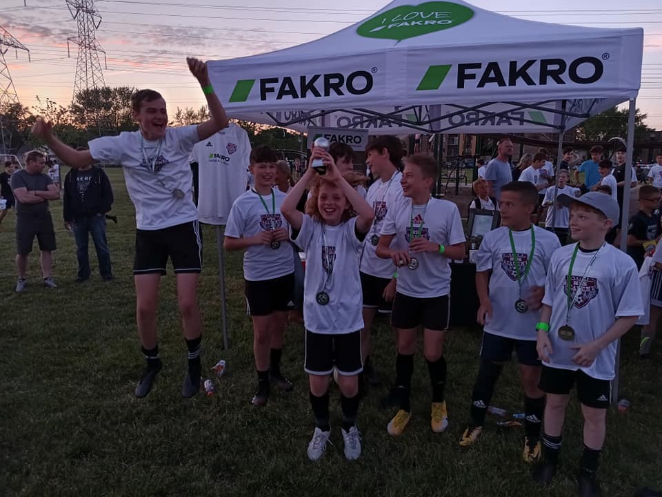 FAKRO USA as the main sponsor at the HDS Eagles Soccer Academy tournament