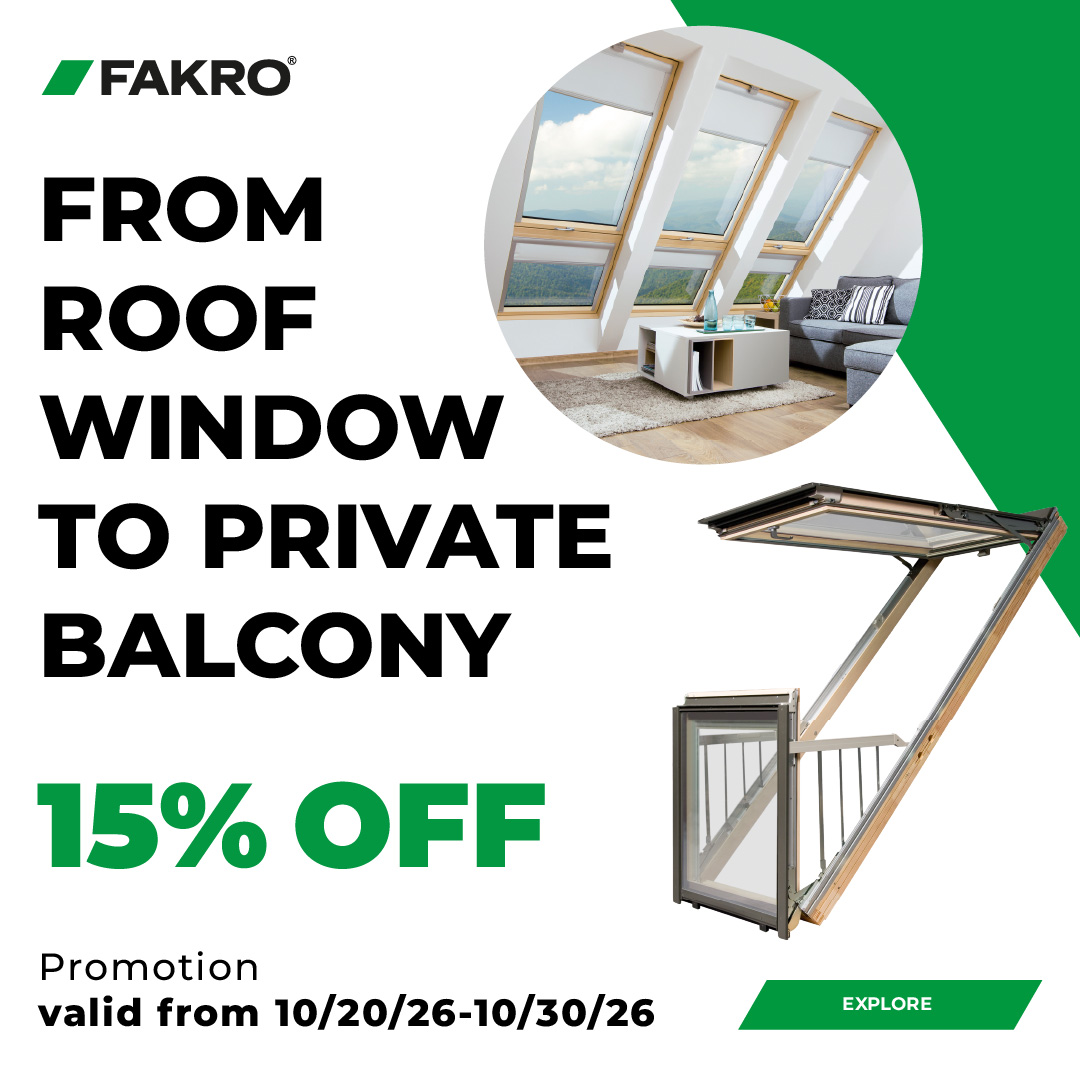 Skylights, Roof Windows, Attic Ladders, Balcony Windows - FAKRO USA