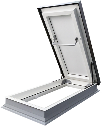Flat Roof Metal Hatch DRL - FAKRO USA