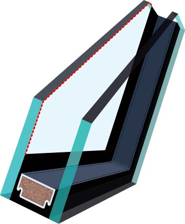 Glazing unit G32 – Solar Factor