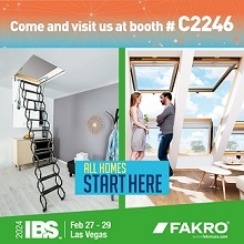 FAKRO USA at IBS show 2024, Las Vegas