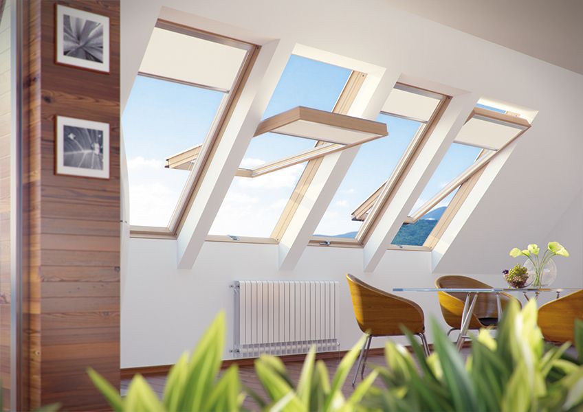 High Pivot Roof Windows | FYP-V proSky | FDY-V Duet proSky - FAKRO USA